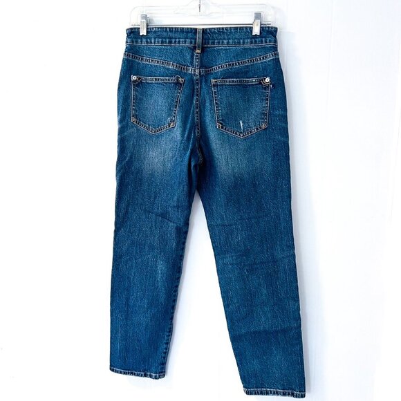 EUC Anthropologie Pilcro Borrowed Boyfriend Patchwork Jeans - Picture 6 of 14